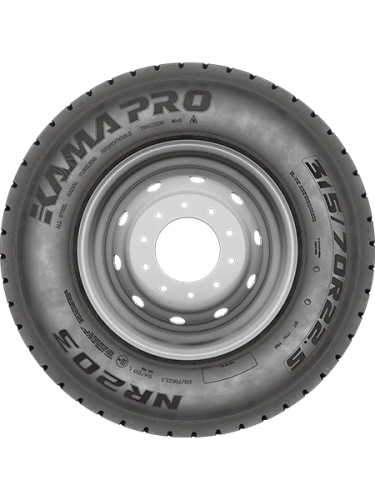 фото протектора и шины PRO NR 203 Шина Kama PRO NR 203 295/80 R22.5 152/148M